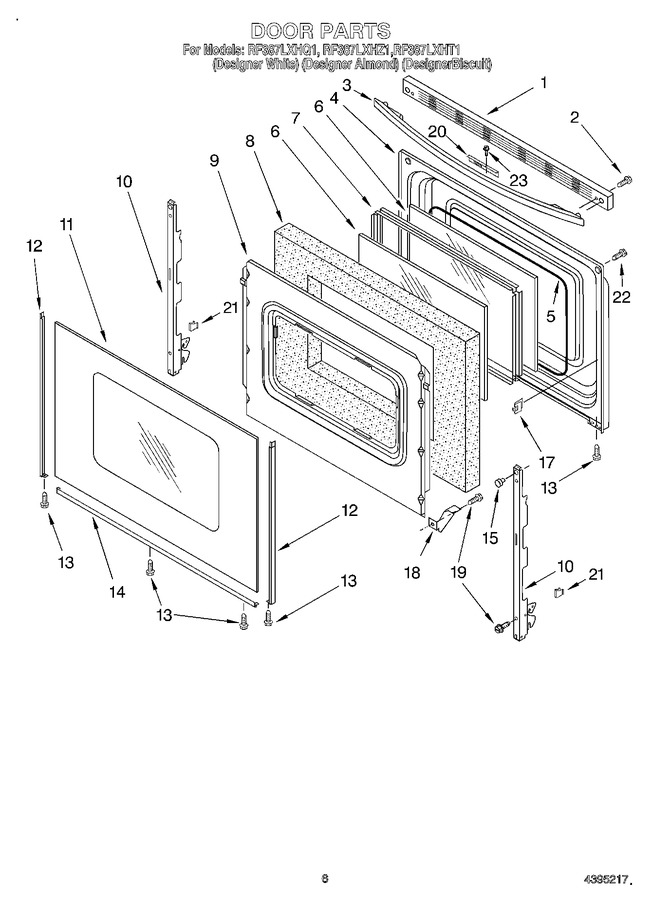 Diagram for RF387LXHT1