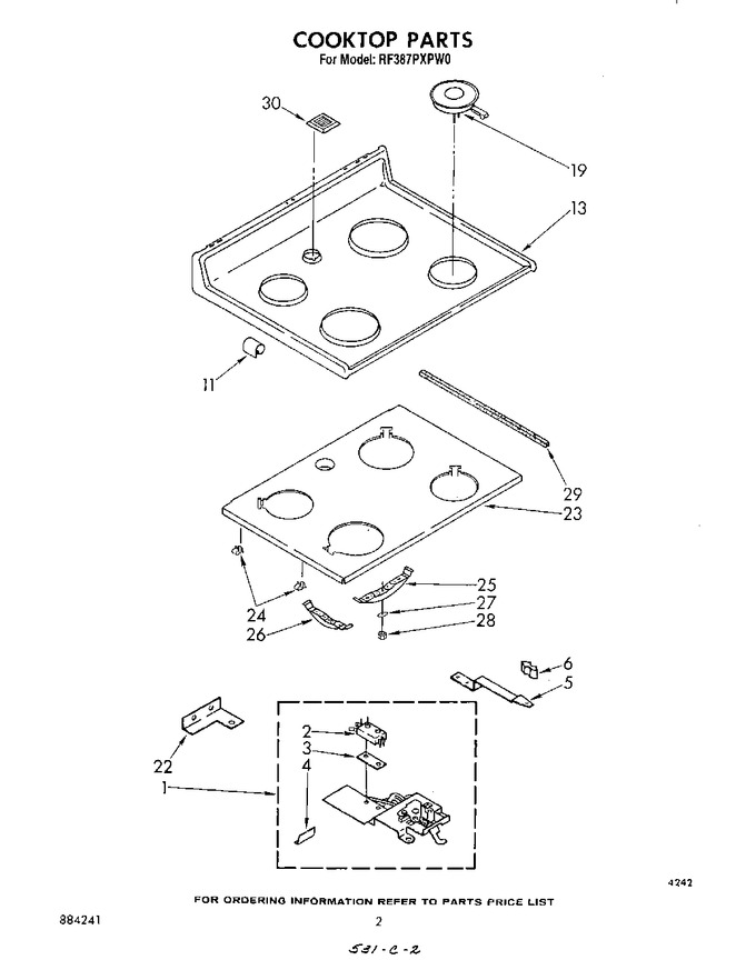 Diagram for RF387PXPW0