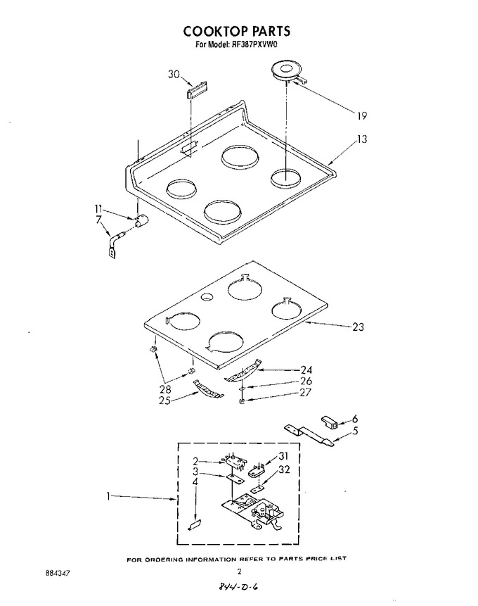 Diagram for RF387PXVW0