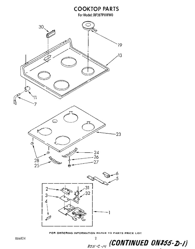 Diagram for RF387PXWN0