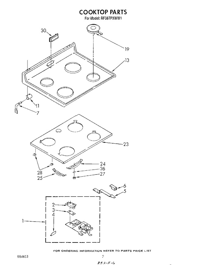 Diagram for RF387PXWW1