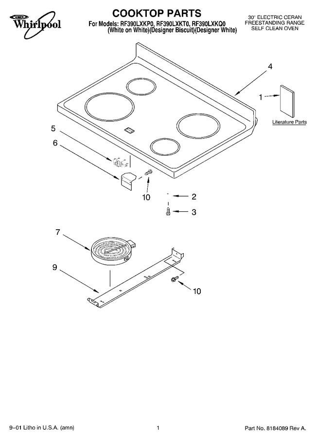 Diagram for RF390LXKQ0