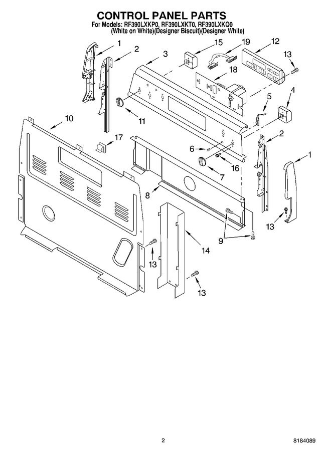 Diagram for RF390LXKQ0