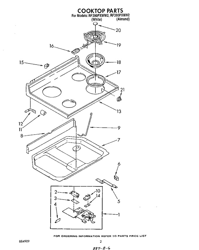 Diagram for RF390PXWN2