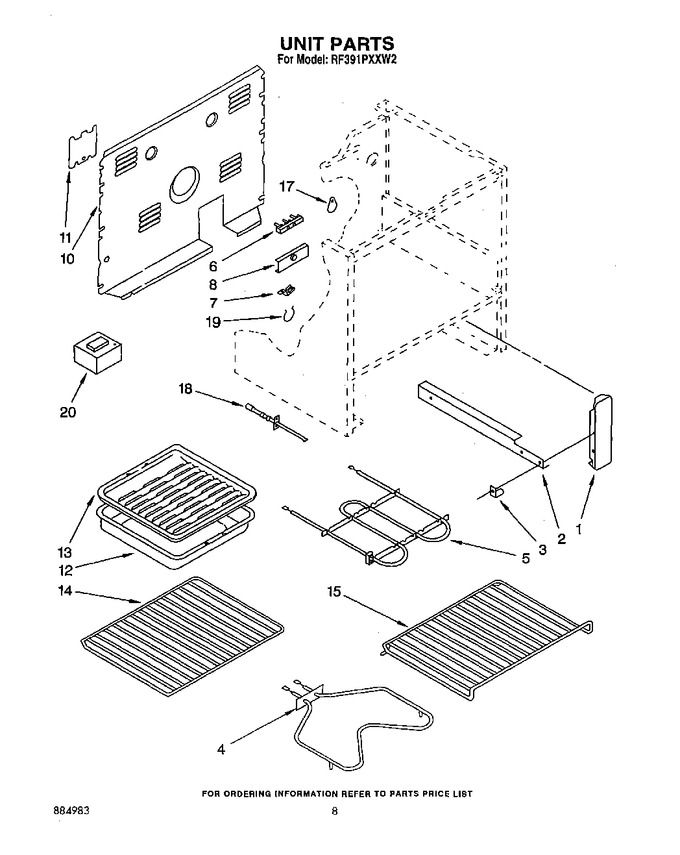 Diagram for RF391PXXW2