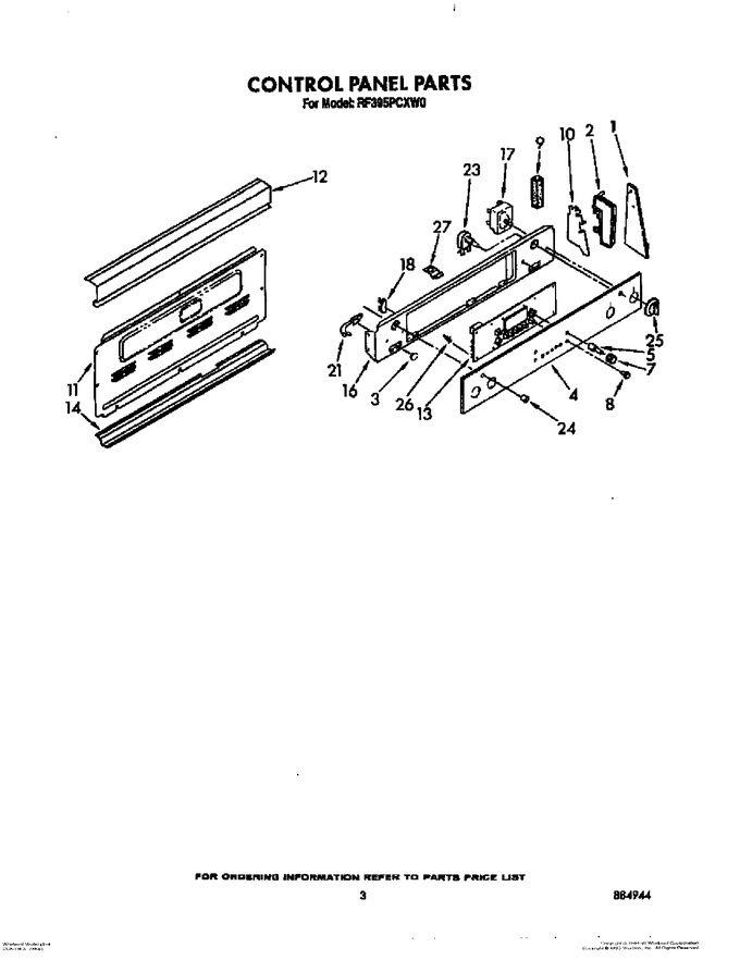 Diagram for RF395PCXW0