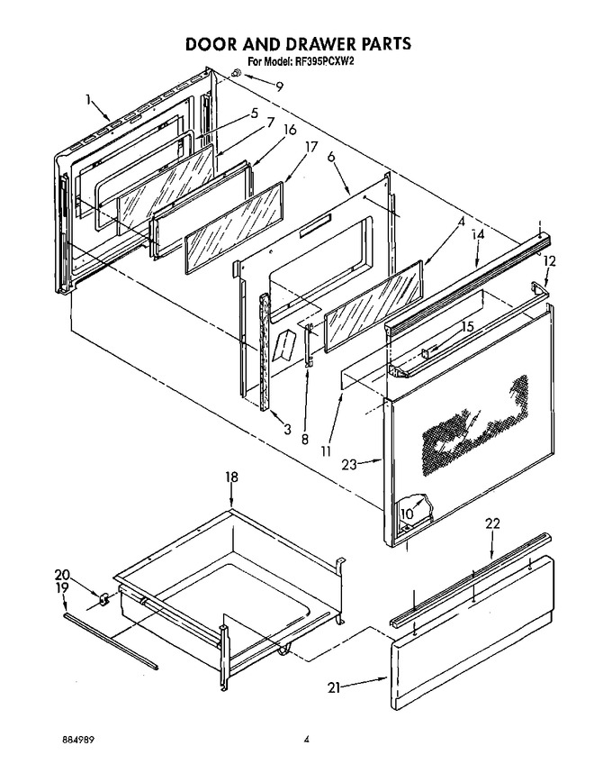Diagram for RF395PCXW2