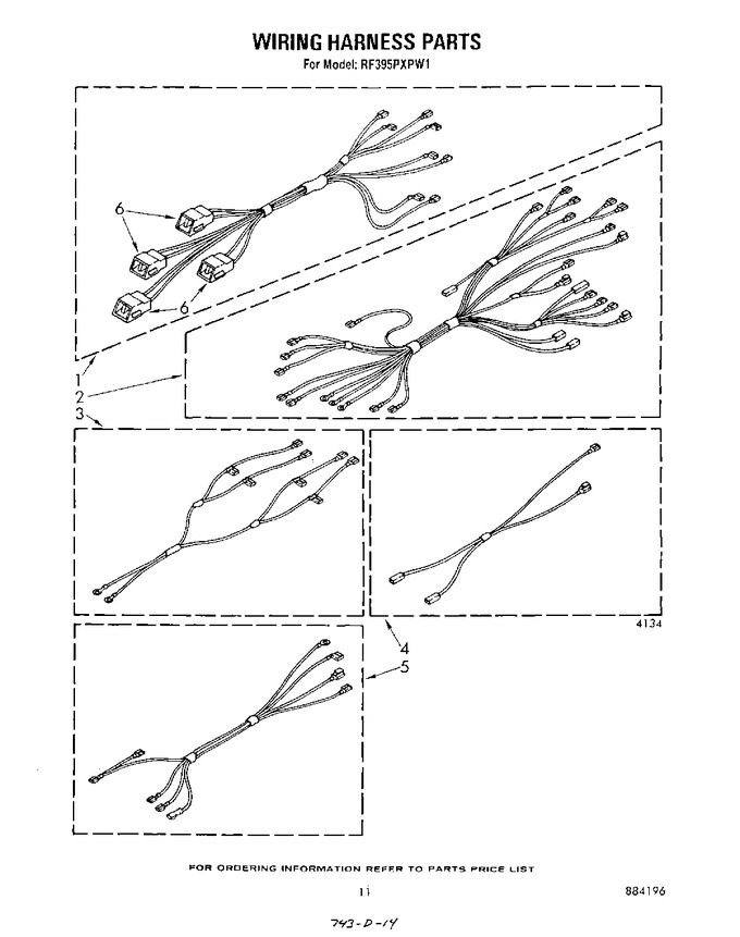 Diagram for RF395PXPW1