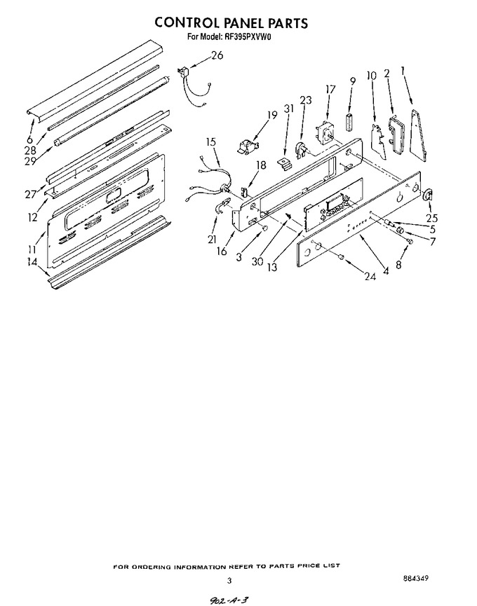 Diagram for RF395PXVW0