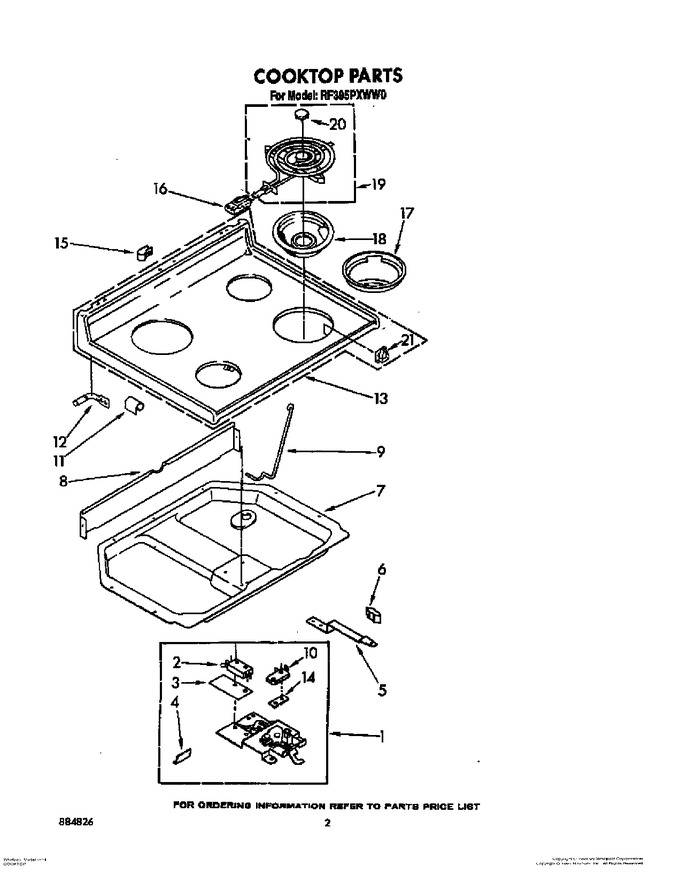 Diagram for RF395PXWN0