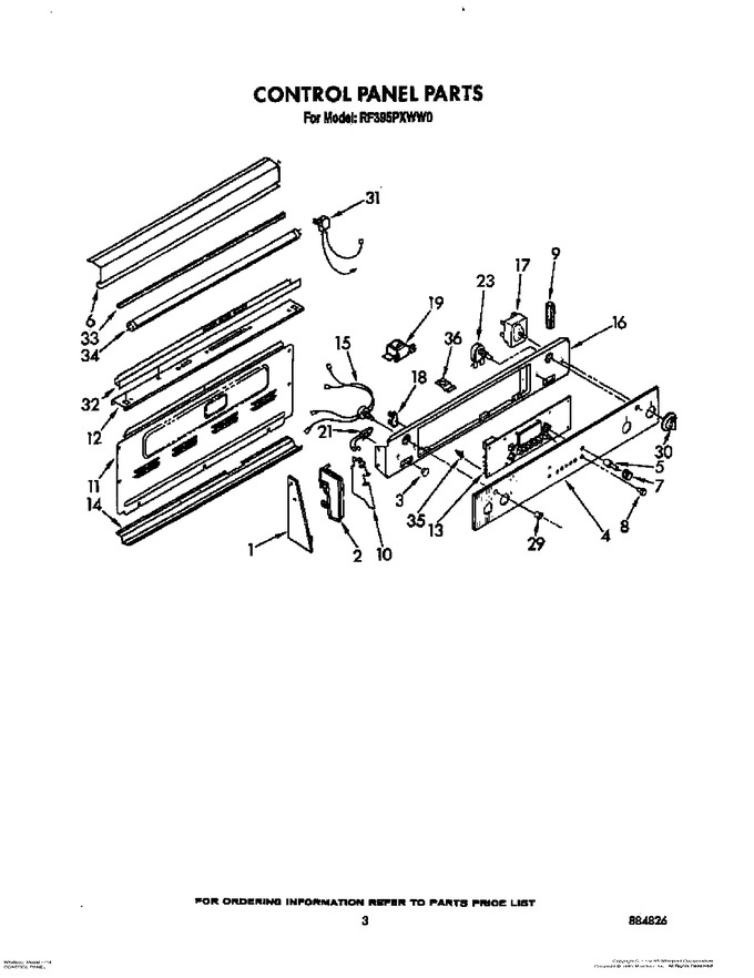 Diagram for RF395PXWN0