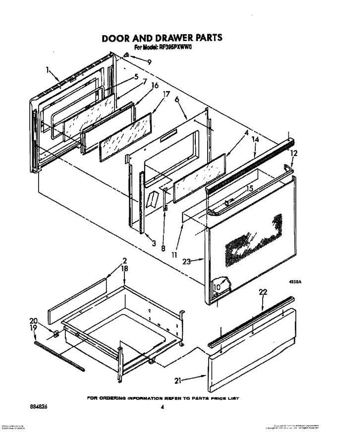 Diagram for RF395PXWN0