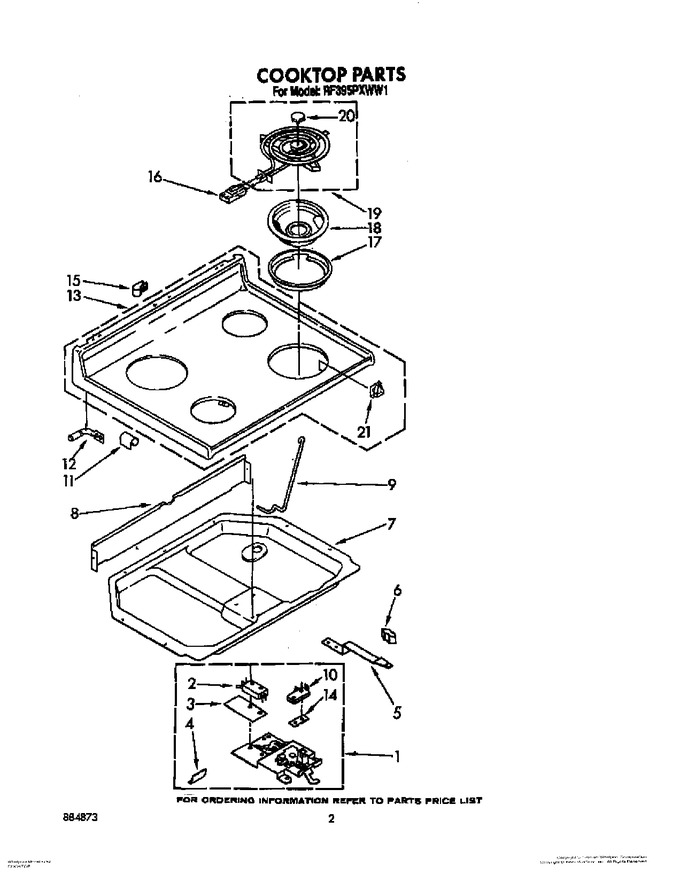 Diagram for RF395PXWN1