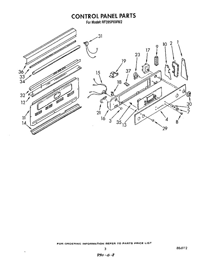 Diagram for RF395PXWW2