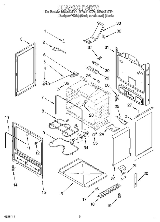 Diagram for RF396LXEZ1