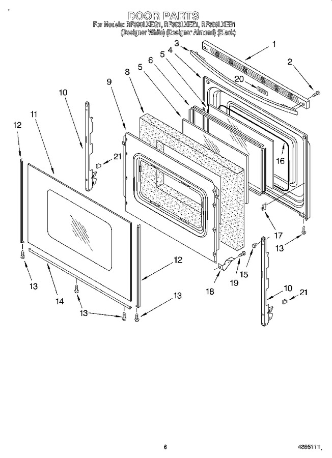 Diagram for RF396LXEZ1