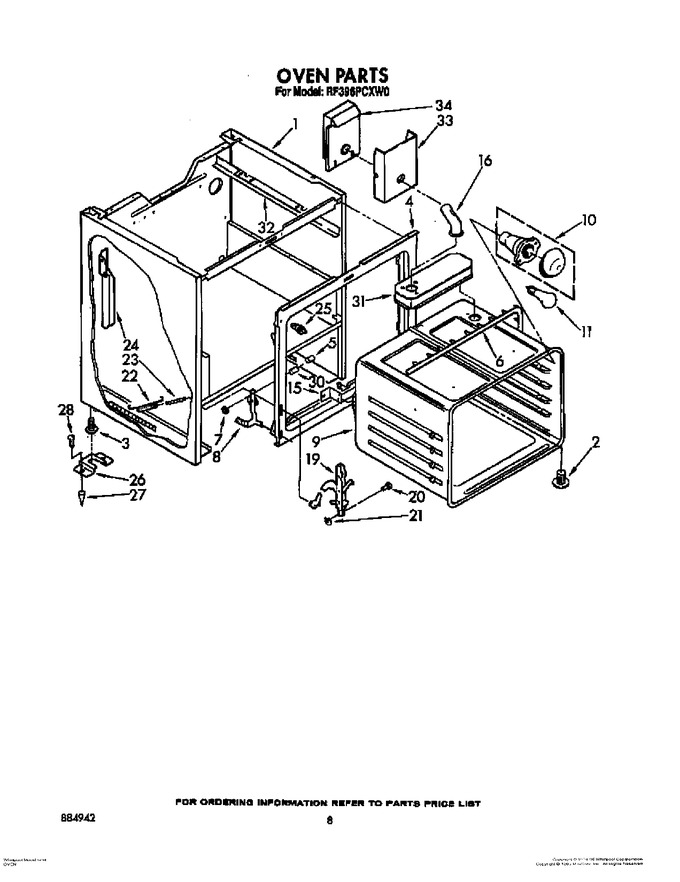 Diagram for RF396PCXW0