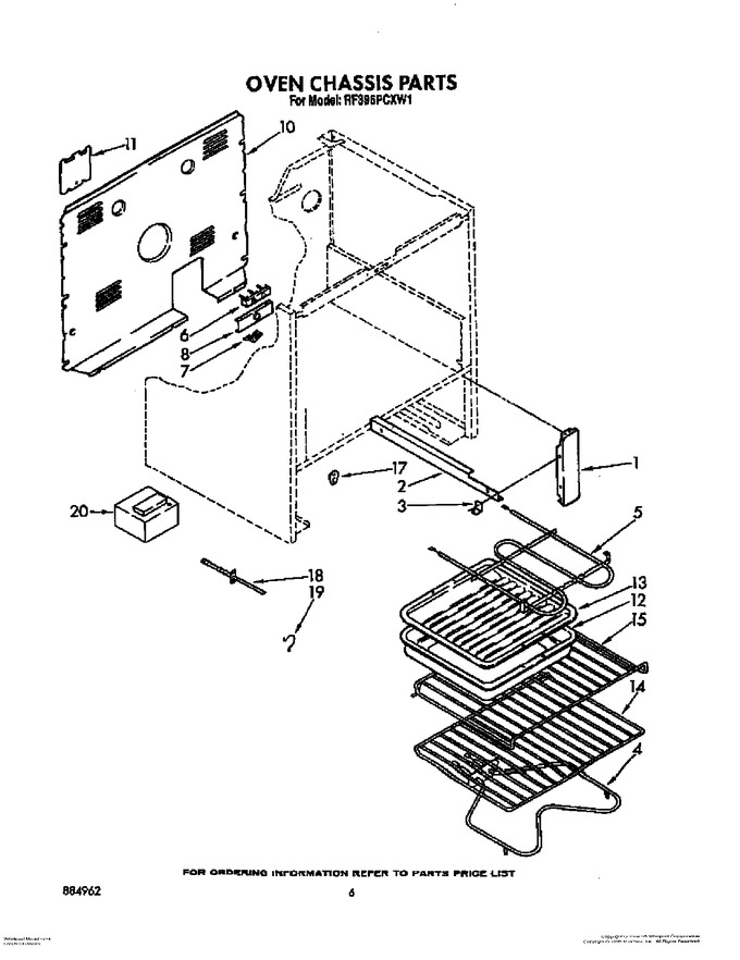 Diagram for RF396PCXW1