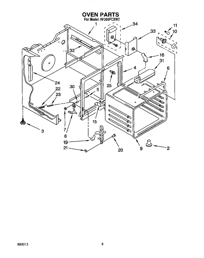 Diagram for RF396PCXN2