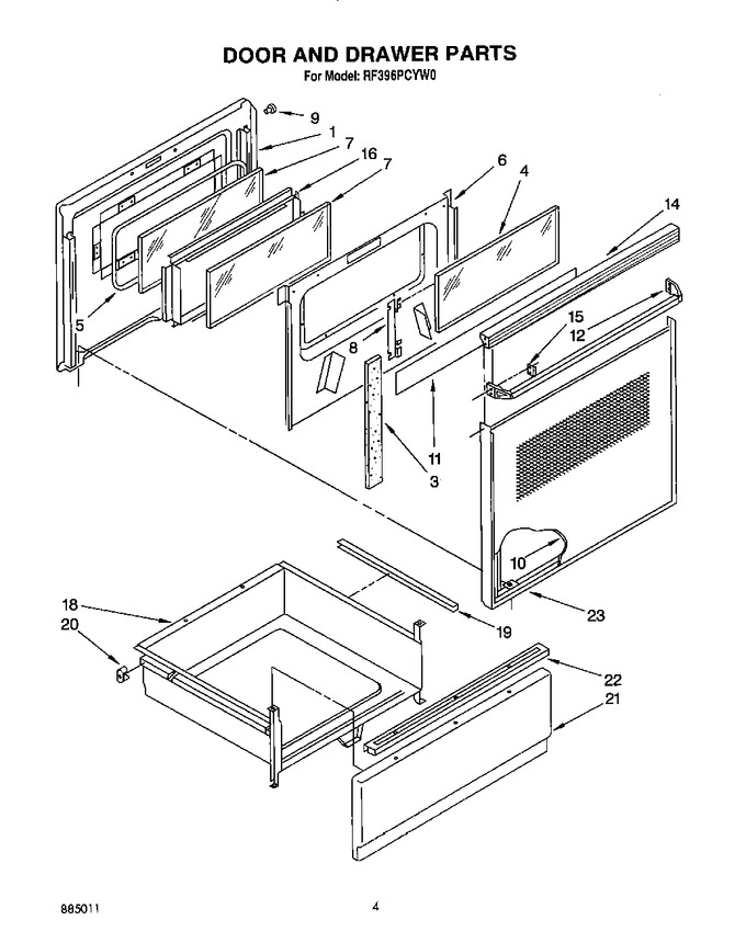 Diagram for RF396PCYN0