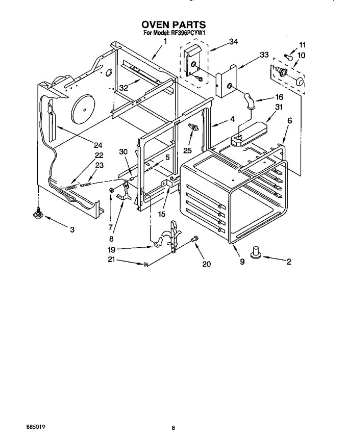 Diagram for RF396PCYN1