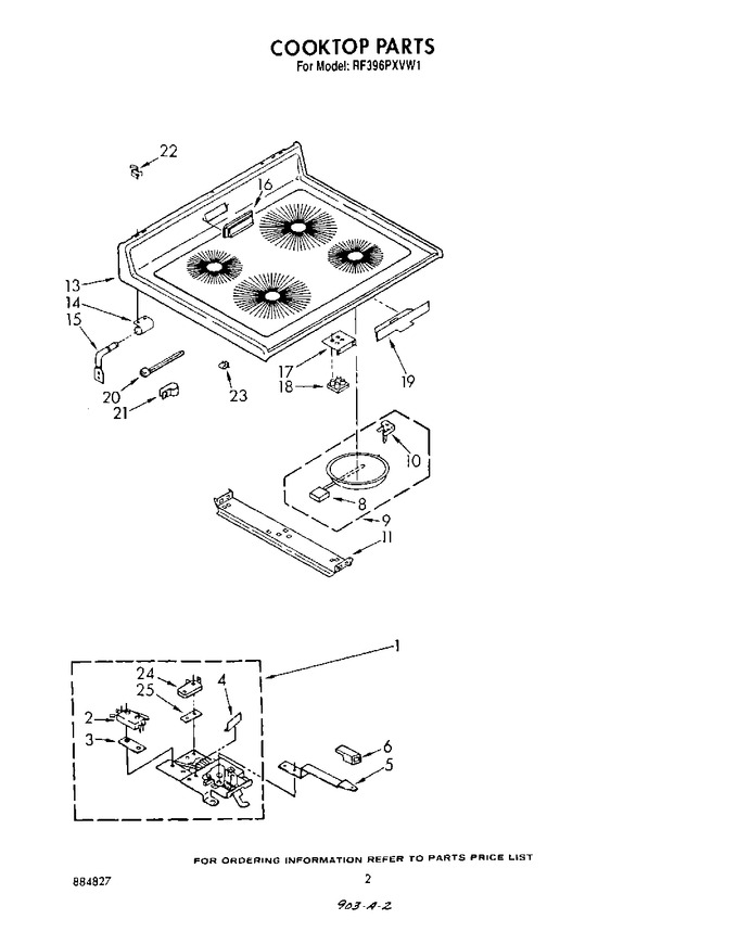 Diagram for RF396PXVW1
