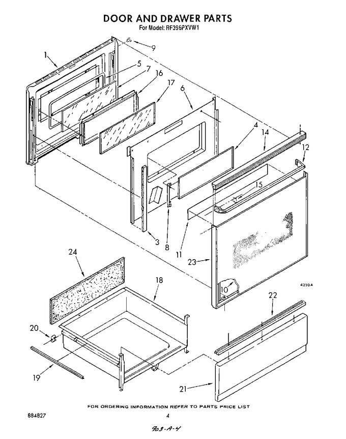 Diagram for RF396PXVW1