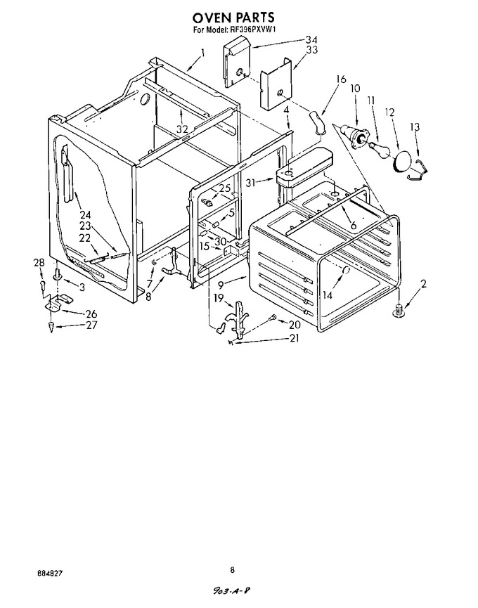 Diagram for RF396PXVW1