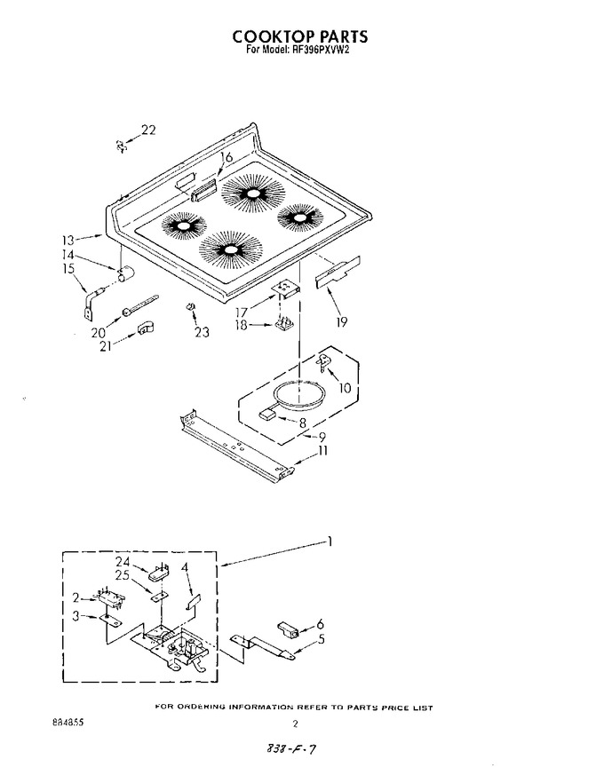 Diagram for RF396PXVW2