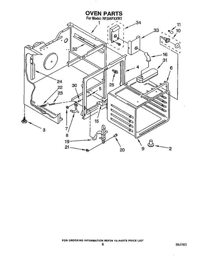 Diagram for RF396PXXW2