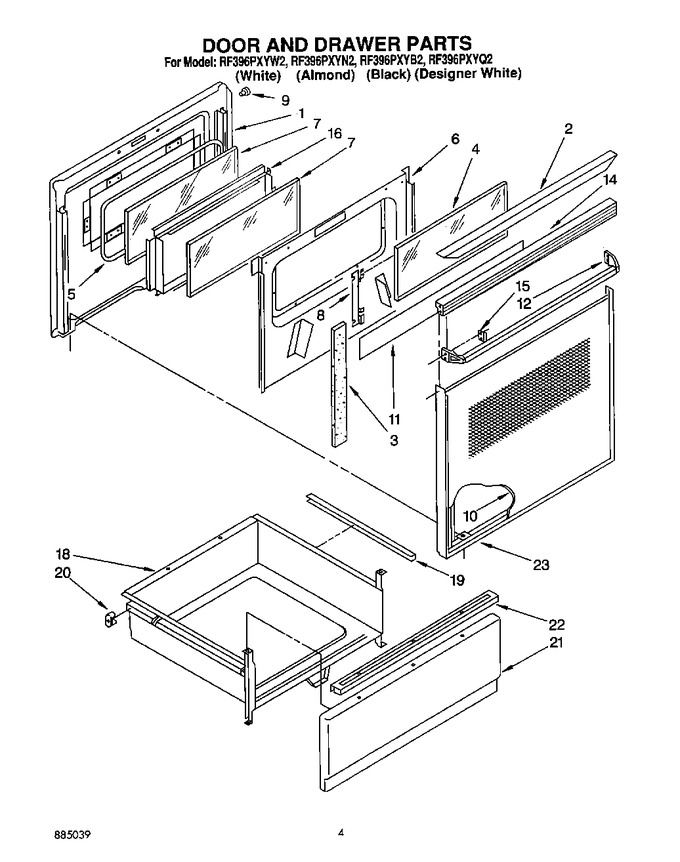 Diagram for RF396PXYN2