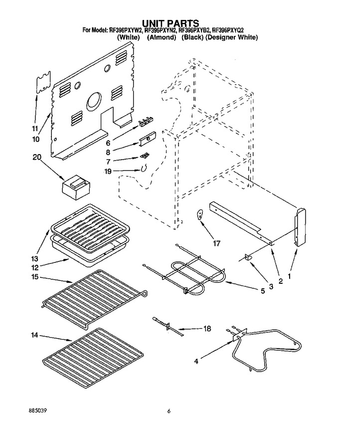 Diagram for RF396PXYN2