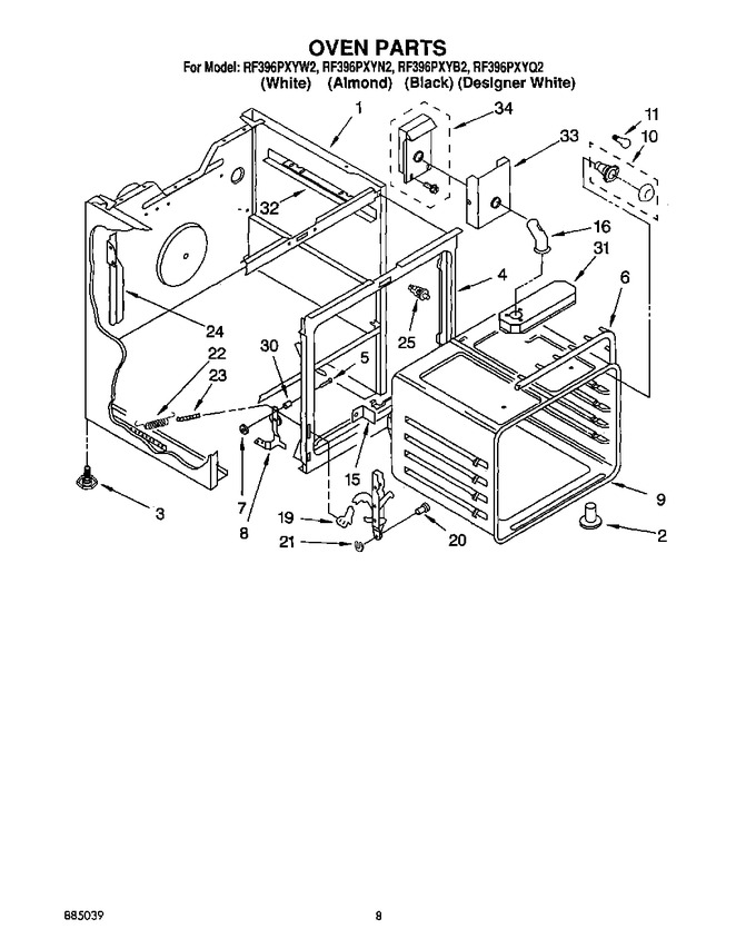 Diagram for RF396PXYN2