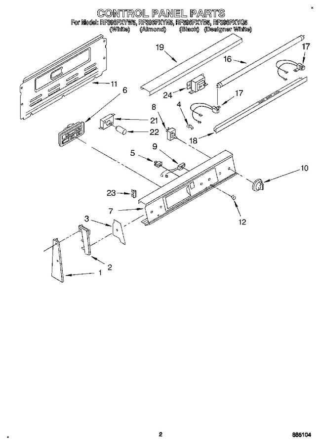 Diagram for RF396PXYN5
