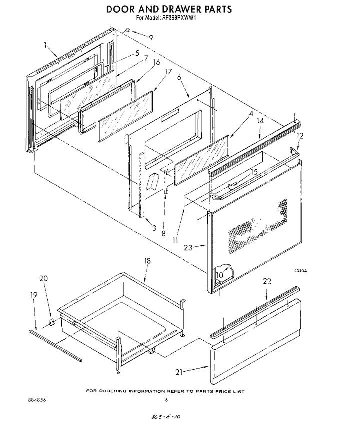 Diagram for RF398PXWW1