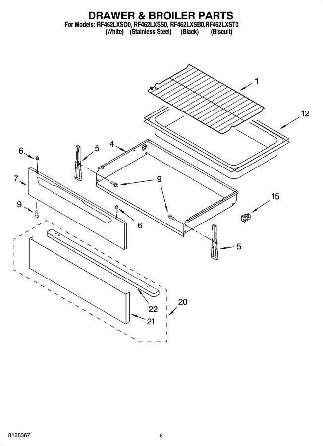 Diagram for RF462LXSQ0