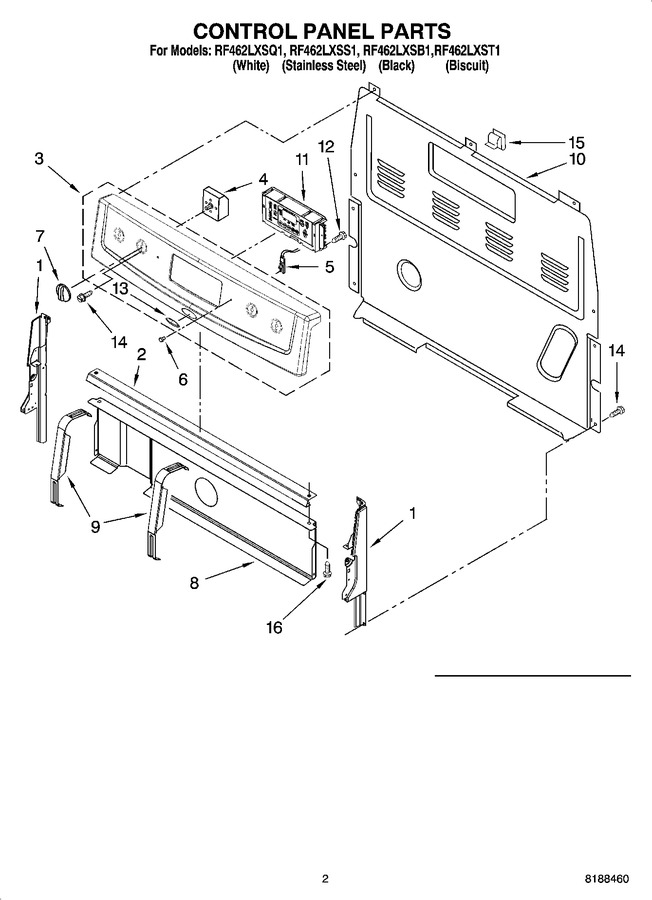 Diagram for RF462LXSB1