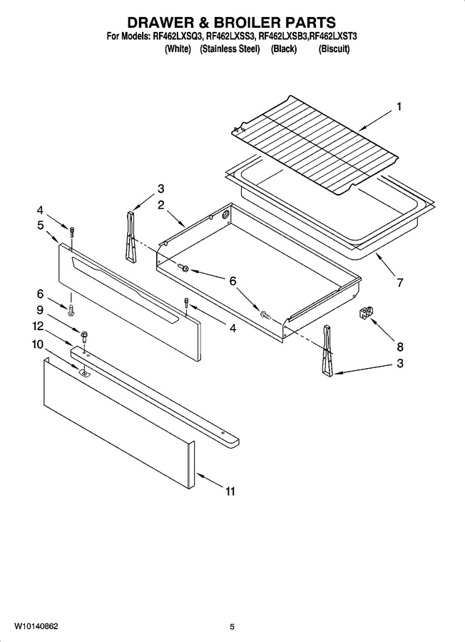 Diagram for RF462LXSB3