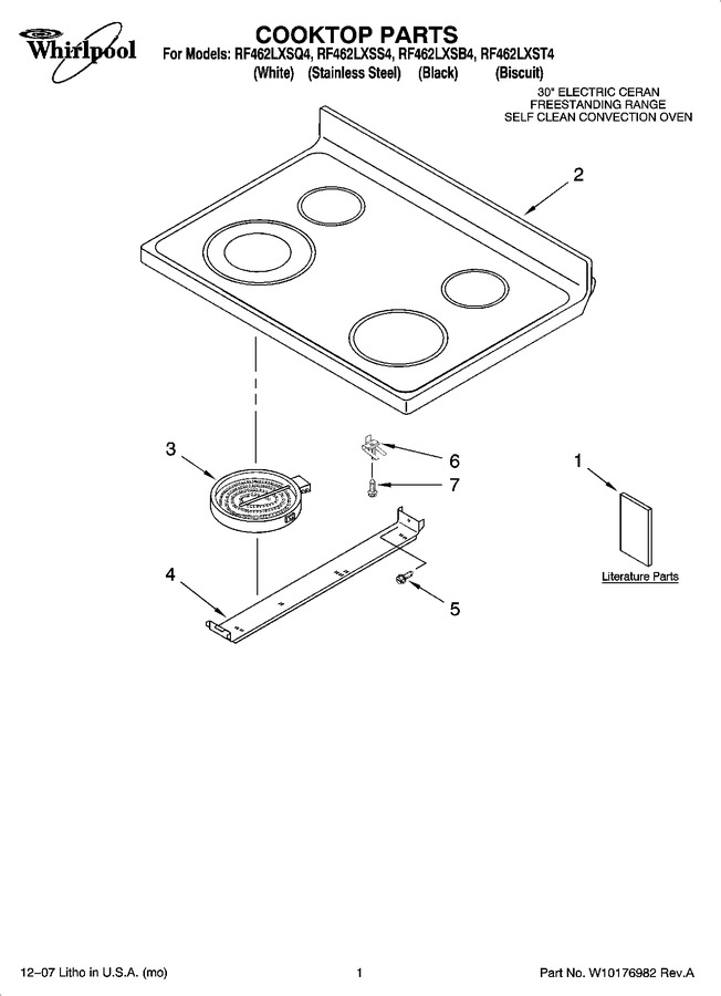 Diagram for RF462LXSS4