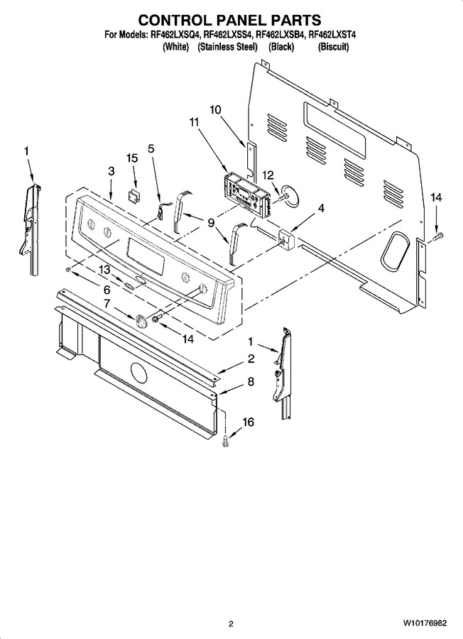 Diagram for RF462LXSS4