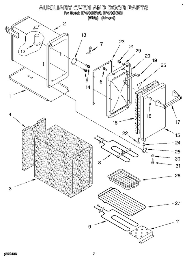 Diagram for RF4700XBN0