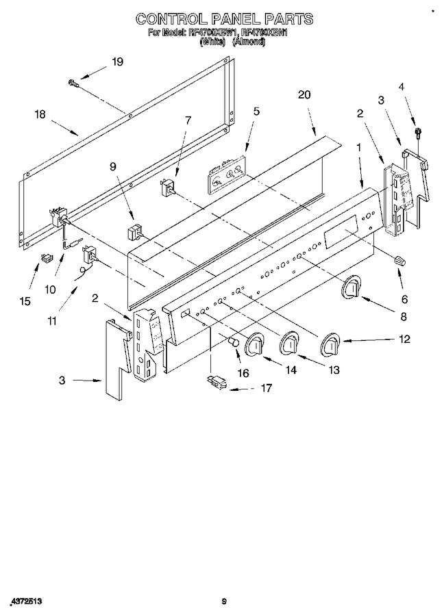 Diagram for RF4700XBN1