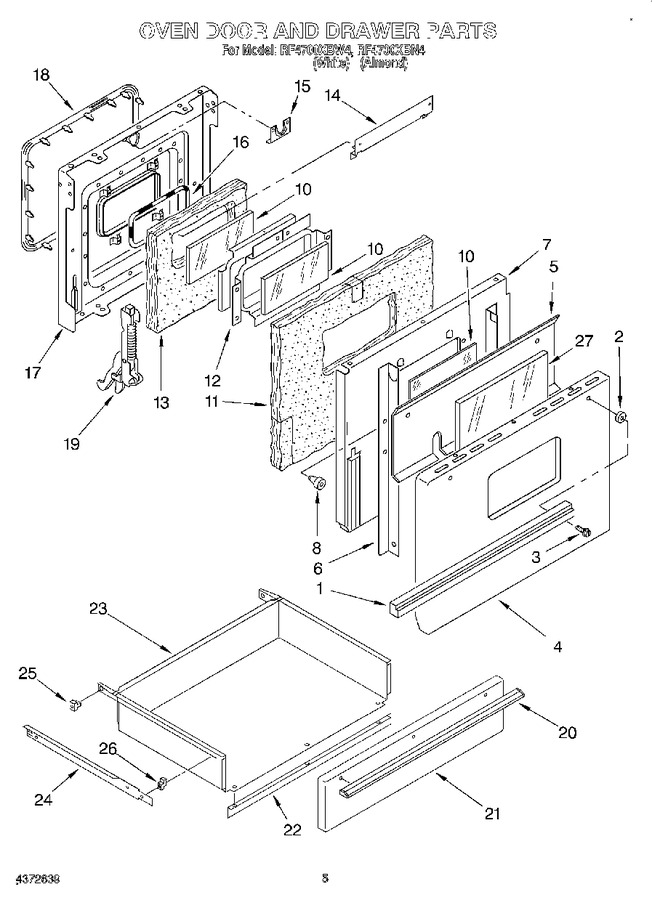 Diagram for RF4700XBW4