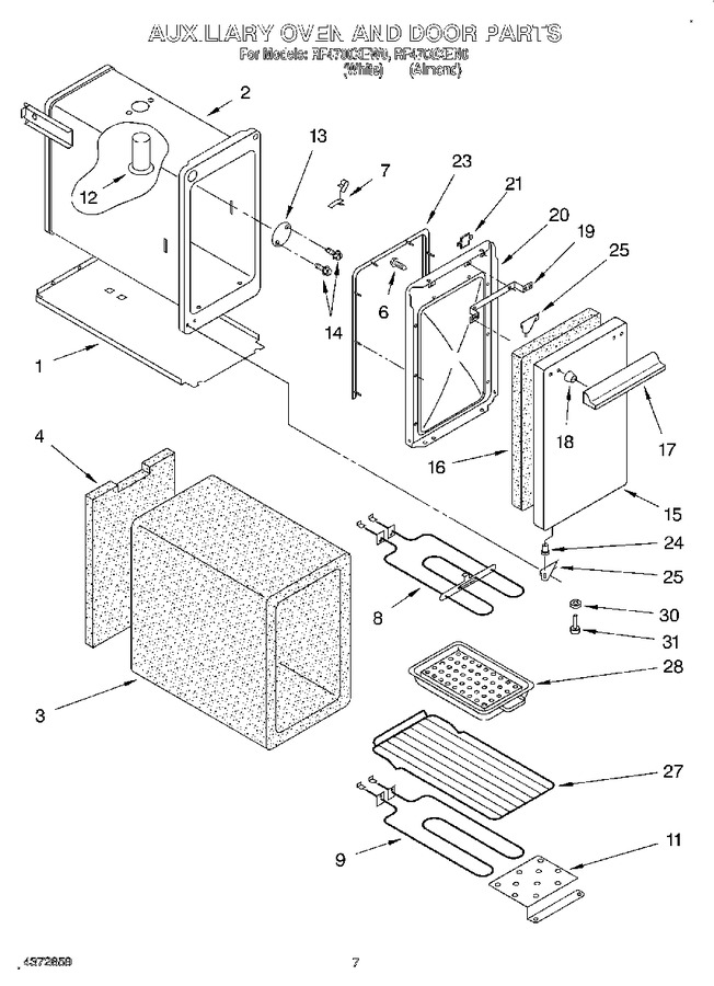 Diagram for RF4700XEW0