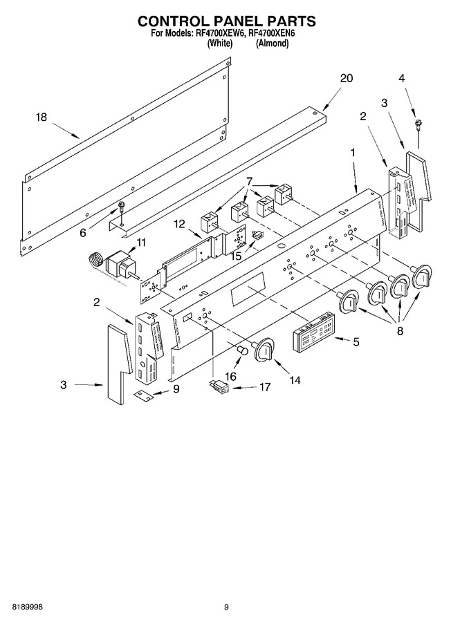 Diagram for RF4700XEN6