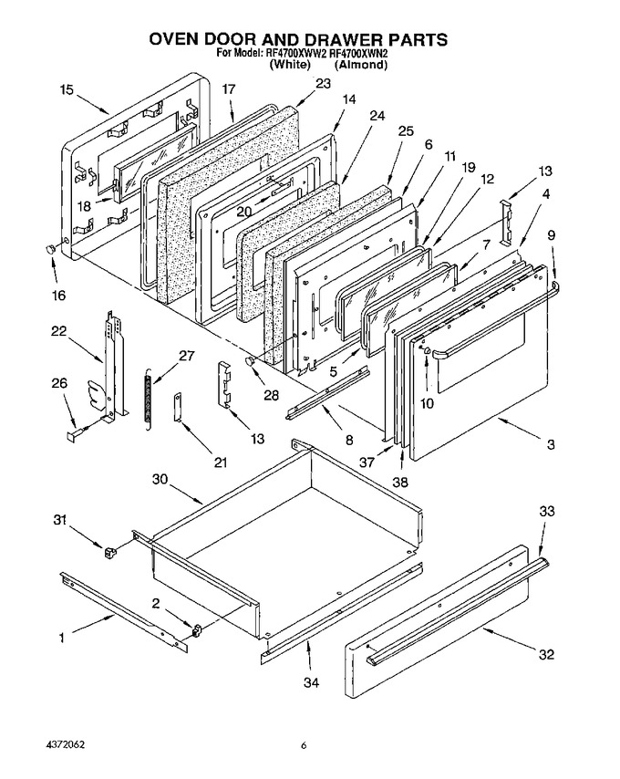 Diagram for RF4700XWN2