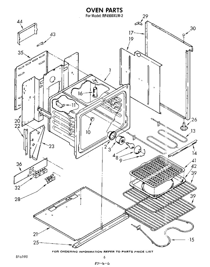 Diagram for RF4900XLW2