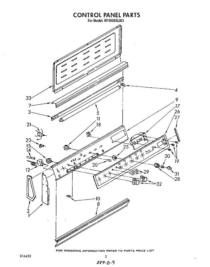 Diagram for RF4900XLW3