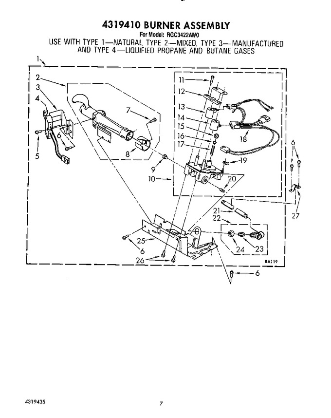 Diagram for RGC3422AW0