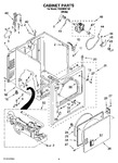 Diagram for 02 - Cabinet Parts